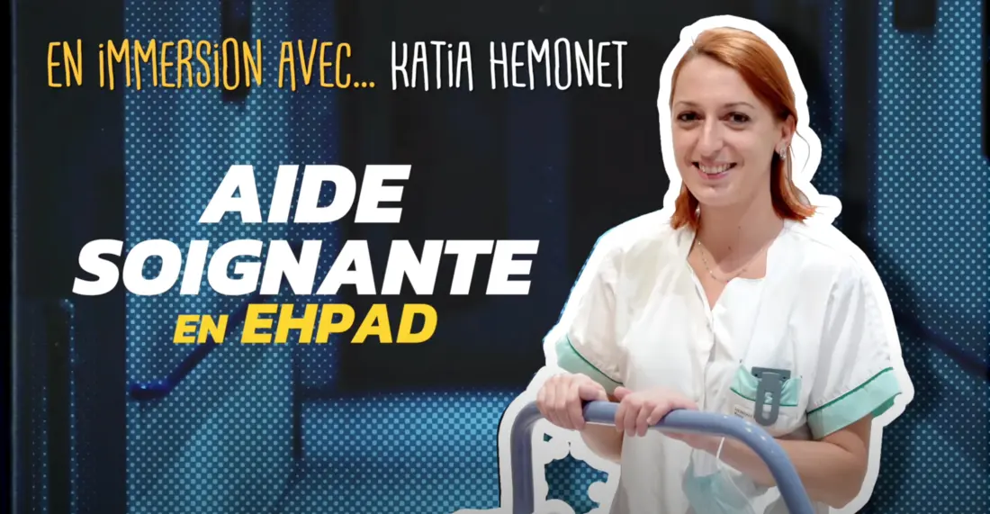 Aide-soignante auprès d’une résidente
